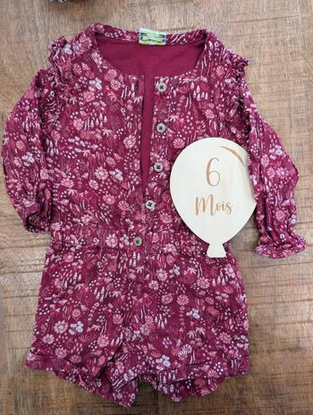 Combi short manches longues