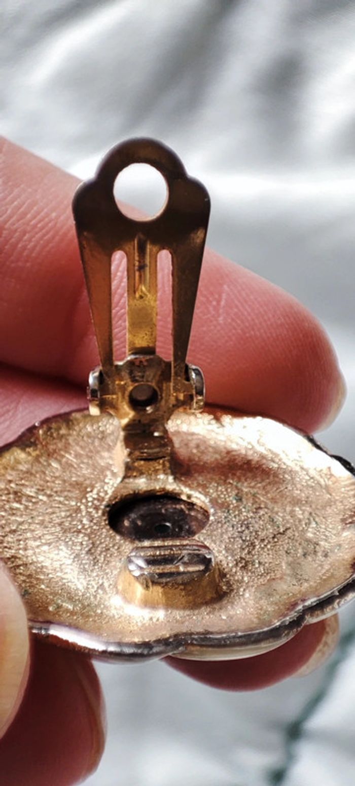 Clips d'oreilles vintage - photo numéro 7