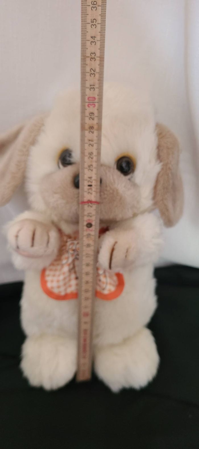 Peluche chien petit mendiant Applause vintage 1982 - photo numéro 2