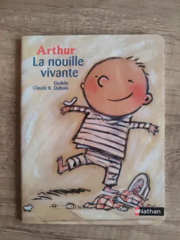 Livre pour enfants "Arthur la nouille vivante"