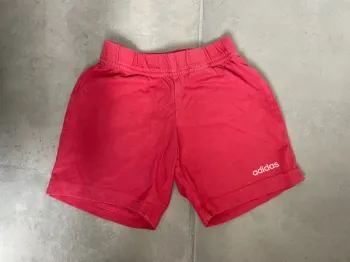 Short fille adidas rose 18-24 mois