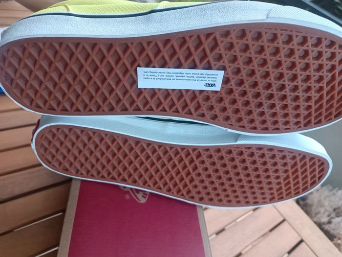 Baskets vans jaune homme 45 - photo numéro 7