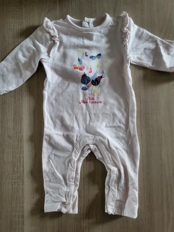 Combinaison bébé fille 6 mois