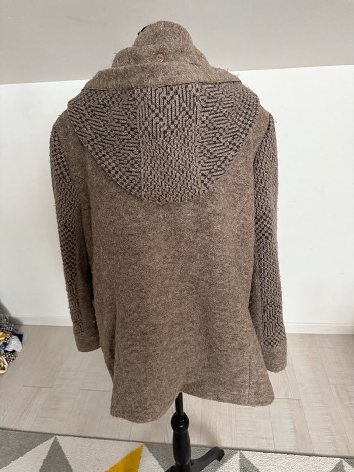 Manteau en laine La Maison du Jersey Taille 46 - photo numéro 2