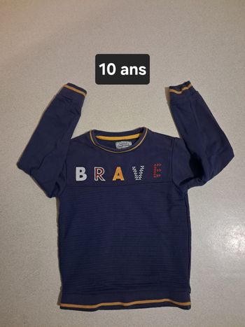 Pull 10 ans la fabrique des garçons 