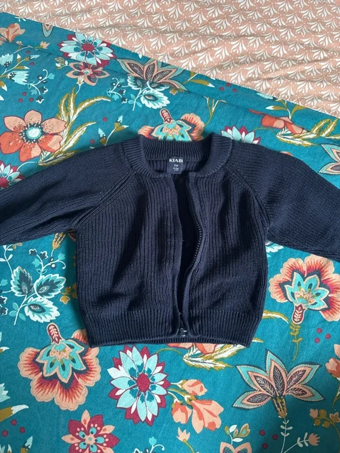 Gilet bleu marine