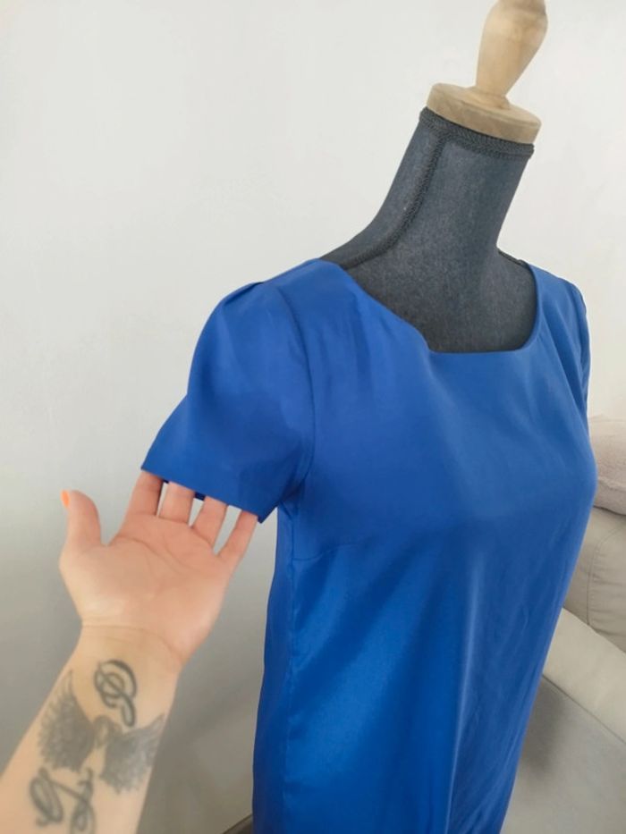 Robe courte satinée femme - photo numéro 4