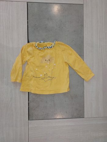 Haut manches longues / Du pareil au même/ 9 mois