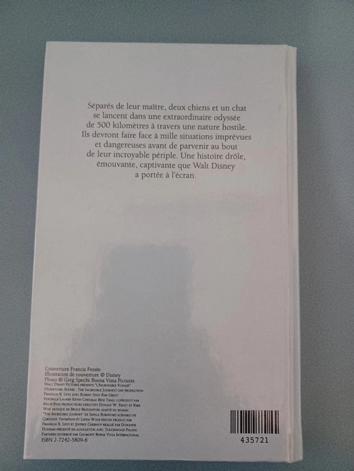 Livre l incroyable voyage de sheila burnford - photo numéro 2