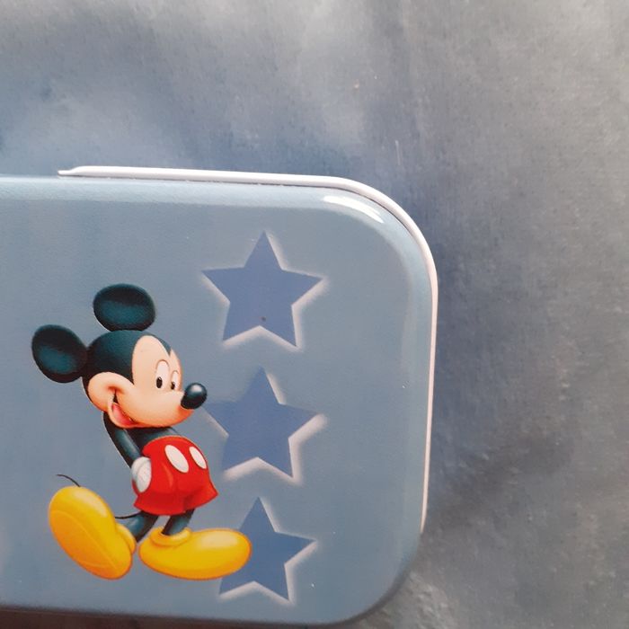 Mickey: Boîte à crayons/Trousse en métal *neuf - photo numéro 8