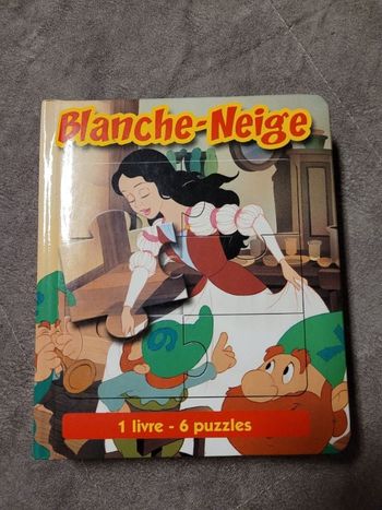 Blanche Neige 1 Livre 6 Puzzles Par Van Gool