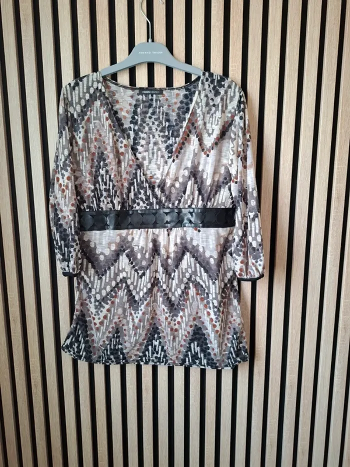 Blouse fluide imprimée T 42/44 - photo numéro 9