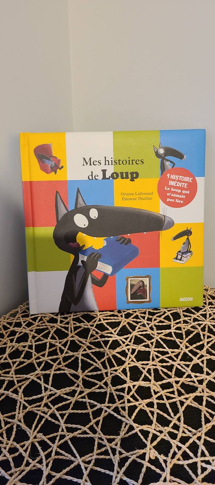 Livres p’tit loup et album Mes histoires de loup Livre photo personnalisable "le loup" - photo numéro 4