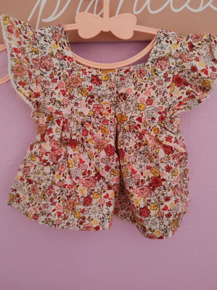 Ensemble deux pièces robe et t-shirt 3 mois - photo numéro 11