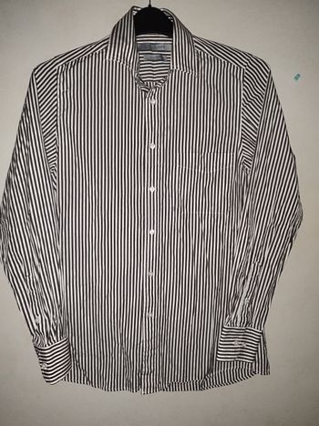 Chemise à rayures homme
