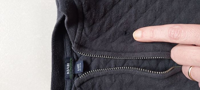 Gilet zippé 6 ans - photo numéro 5
