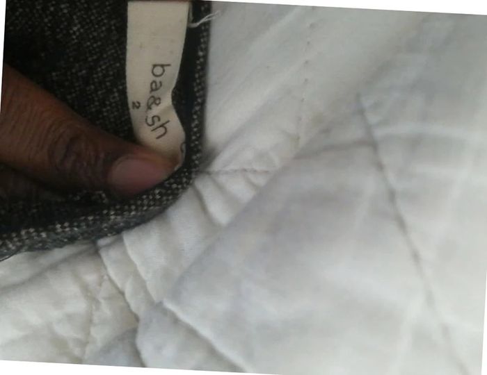 blouses manches longue Ba&sh noir taille M - photo numéro 3