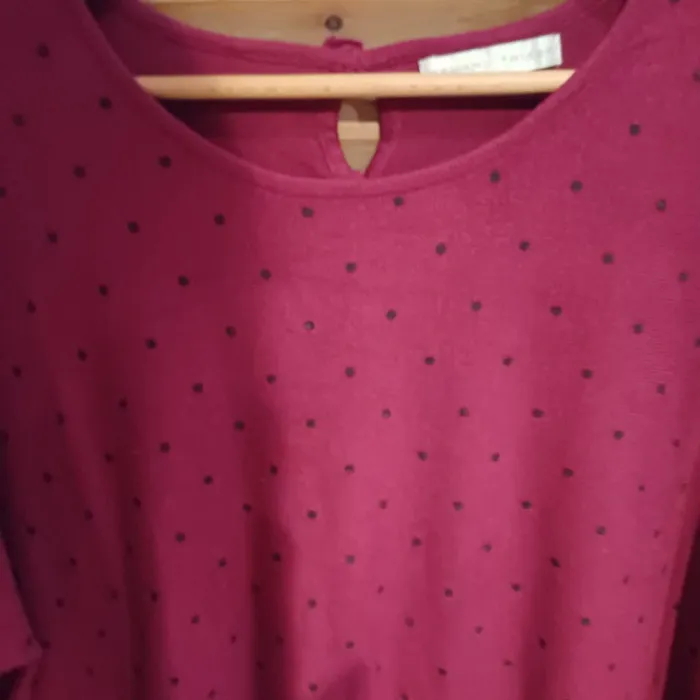 Pull long femme couleur bordeaux taille 42 / 44 , Armand Thiery - photo numéro 3