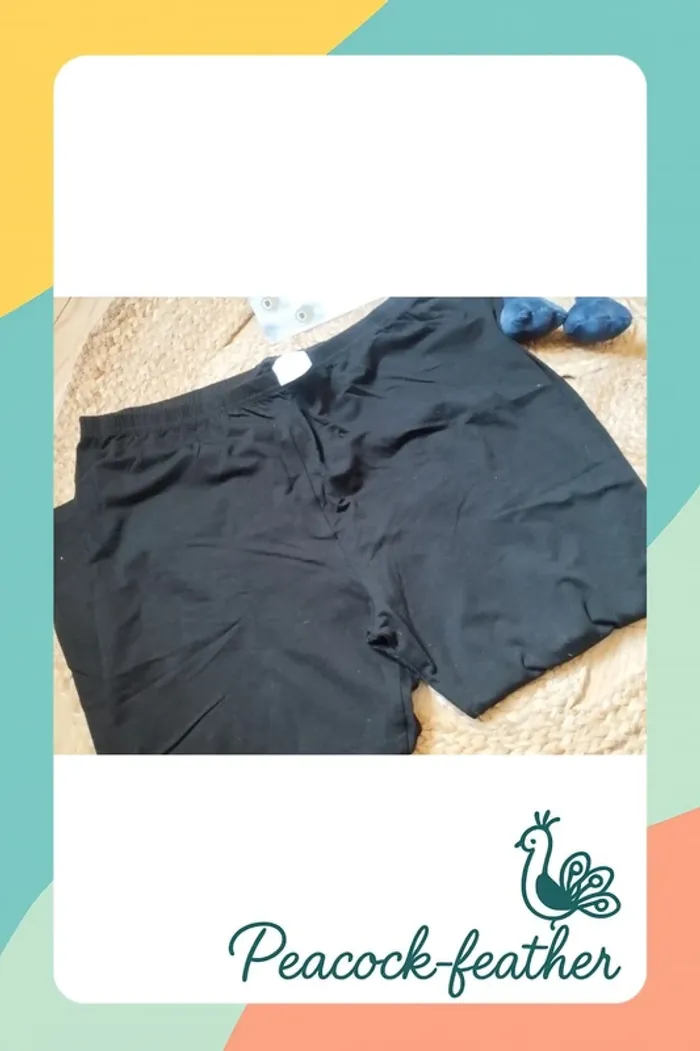 Legging 3/4 noir neuf T3 - photo numéro 3