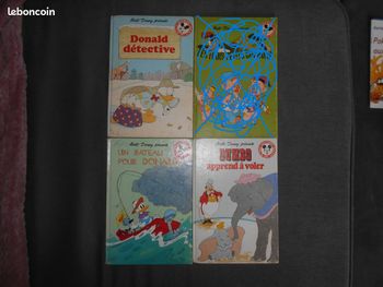 Anciens livres (Club du Livre Mickey - Walt Disney) des années 1970/1980