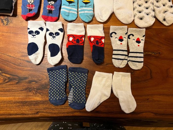 Lot chaussettes et chausson bébé garçon - photo numéro 6