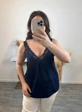 Débardeur dentelle