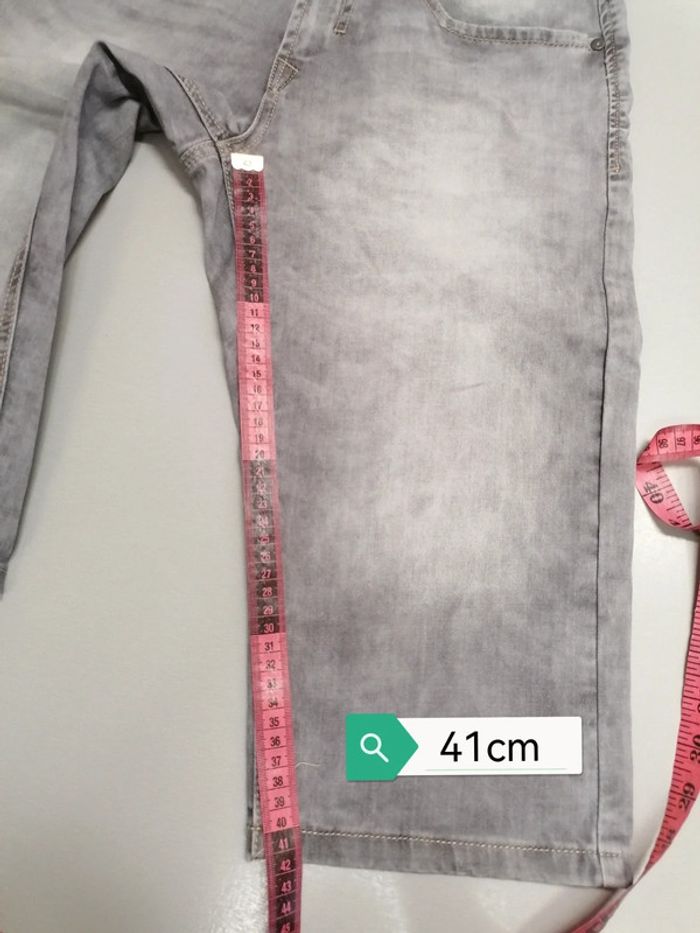 Bermudas gris Original Ado T30 Neuf - photo numéro 9