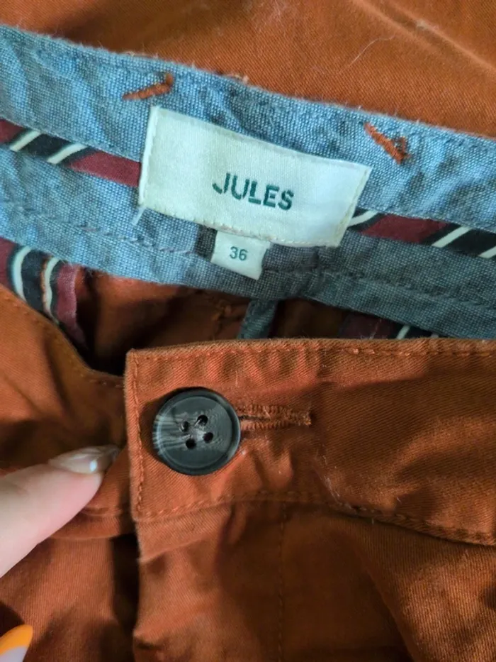 Pantalon homme Jules – Taille 36 – Marron - photo numéro 4
