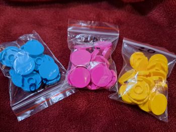 Lego lot de 60 ronds lisses 2*2