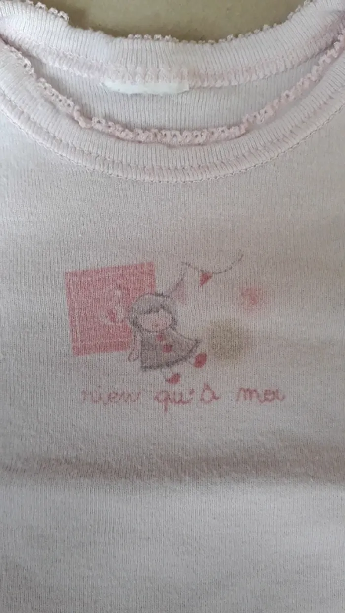 Lot 5 Bodys ML 12 Mois - photo numéro 7