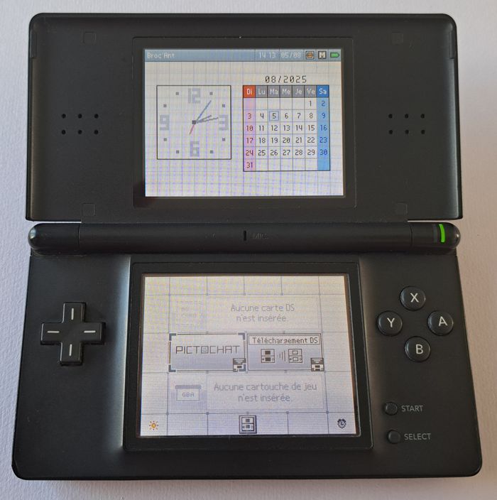 🎮 Console semi fonctionnelle Nintendo DS Lite noire - photo numéro 2