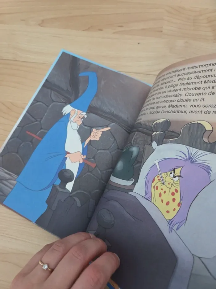 Livre disney merlin l'enchanteur - photo numéro 3