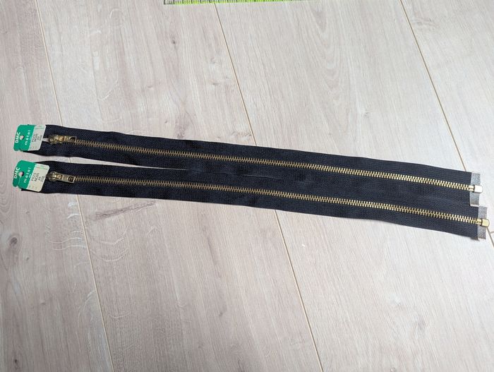 Fermeture éclair DMC noire metal 45 cm - photo numéro 2