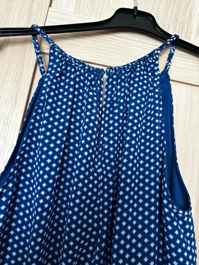 Robe bleu à bretelles In Extenso t.42 - photo numéro 5