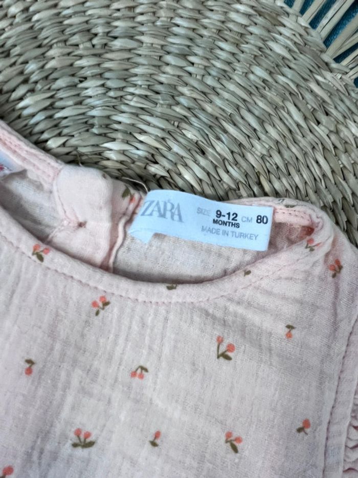 Barboteuse 9-12 mois 80 cm Zara - photo numéro 3