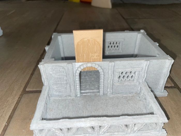 Petite maison château en 3D boîte à bijoux de rangement tirelire - photo numéro 13