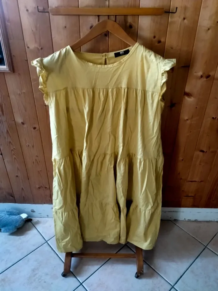 Robe jaune NT by Anaita Fabriquée en Italie - photo numéro 2