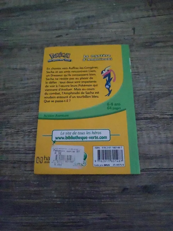 Livre "Pokemon XYZ - Le mystère d'Amphinobi" - photo numéro 2
