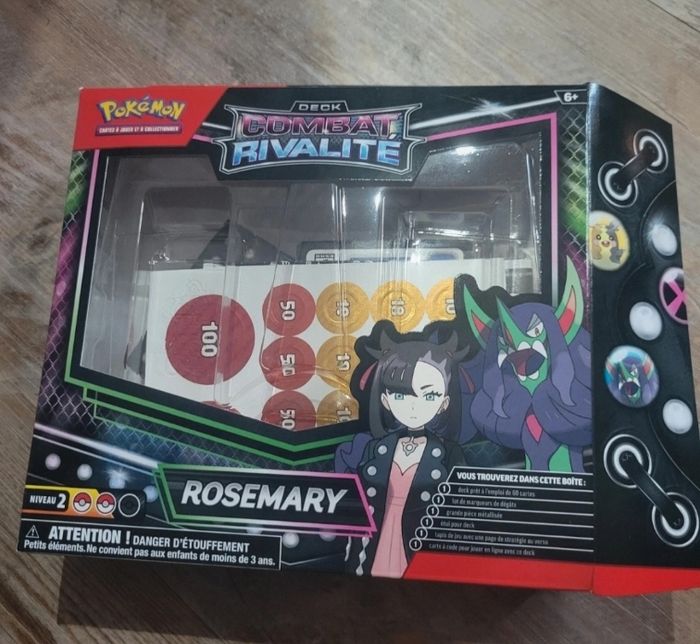 Pokemon Deck combat rivalite "rosemary"