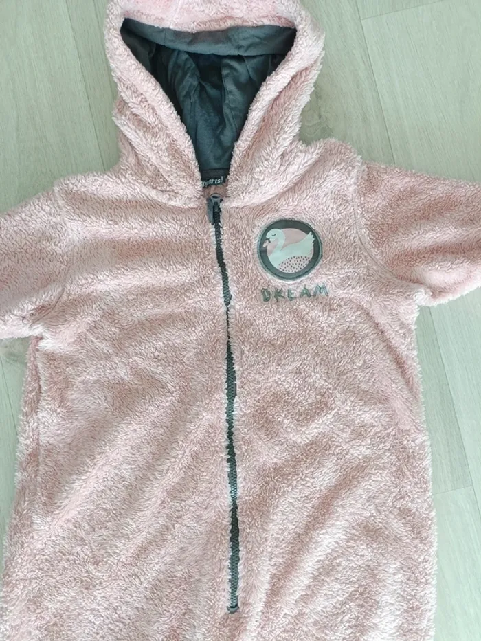 Combinaison sur pyjamas enfant fille - photo numéro 2
