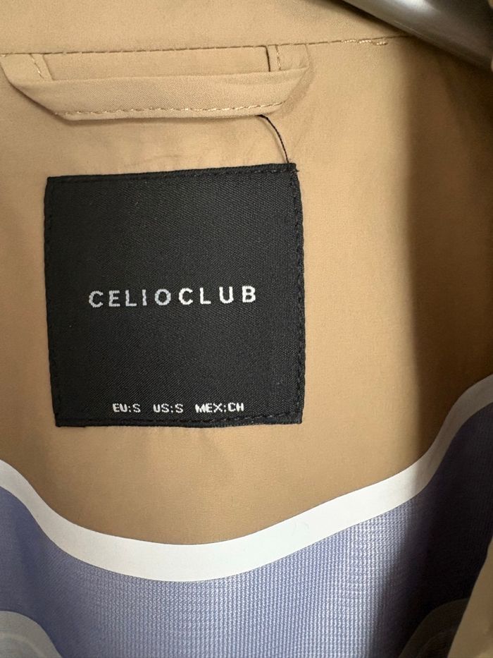 Veste Trench homme celio beige taille S - photo numéro 2