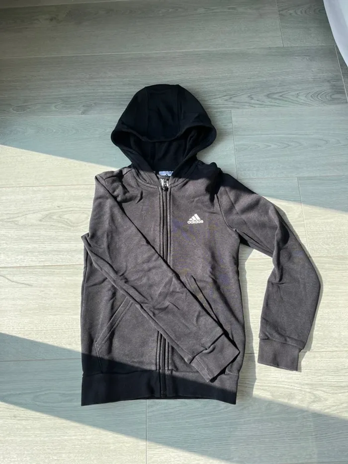 Gilet zippé adidas 10 ans