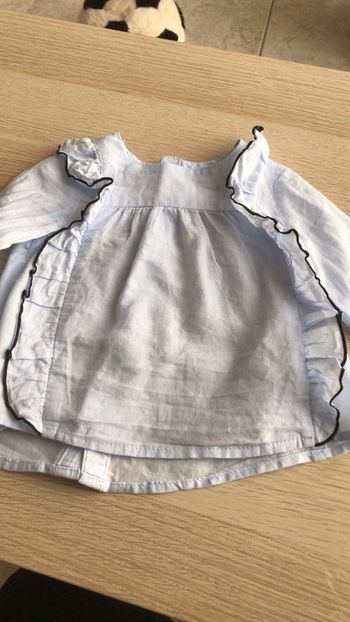 Blouse Kiabi bleu ciel