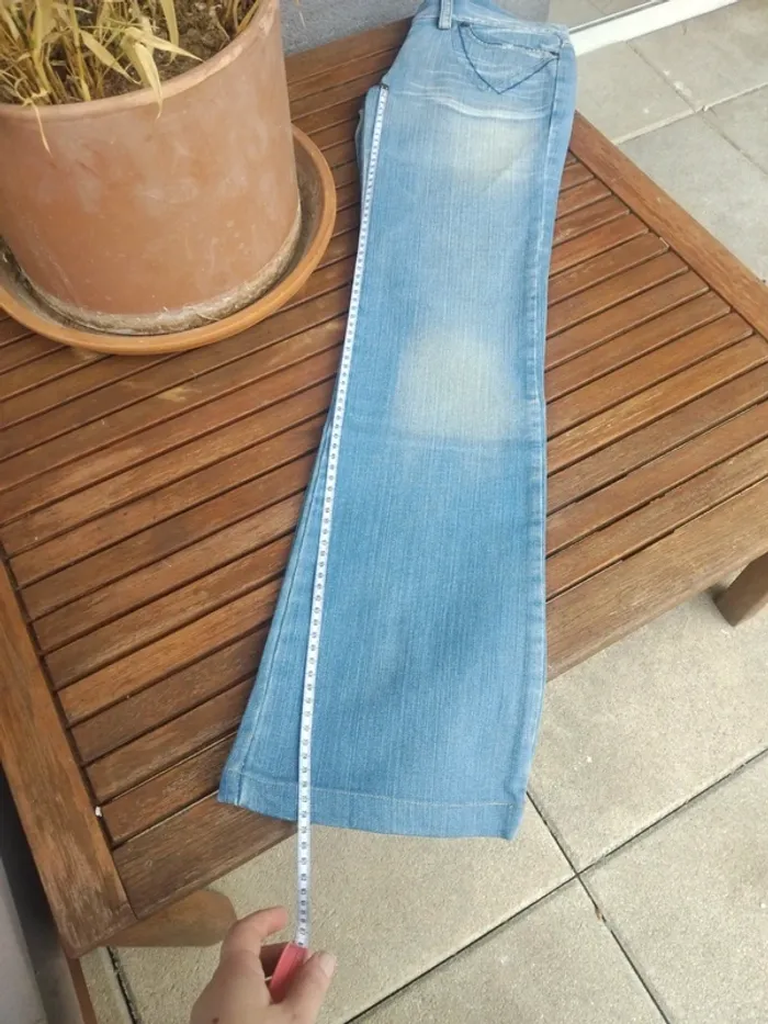 Lot 2 jeans évasés - photo numéro 13