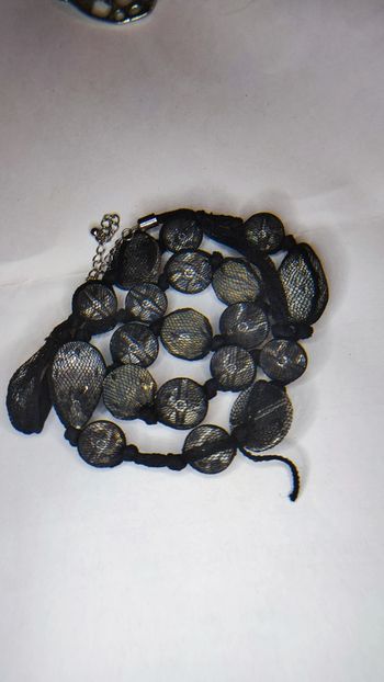 Collier grosses perles