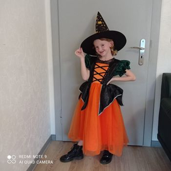Robe de sorcière 6/8ans