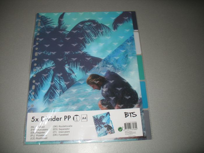 LOT DE 3 ARTICLES SCOLAIRES : CLASSEUR + POCHETTE + INTERCALAIRES "SURF LEGEND" - NEUF - n°19 - photo numéro 5