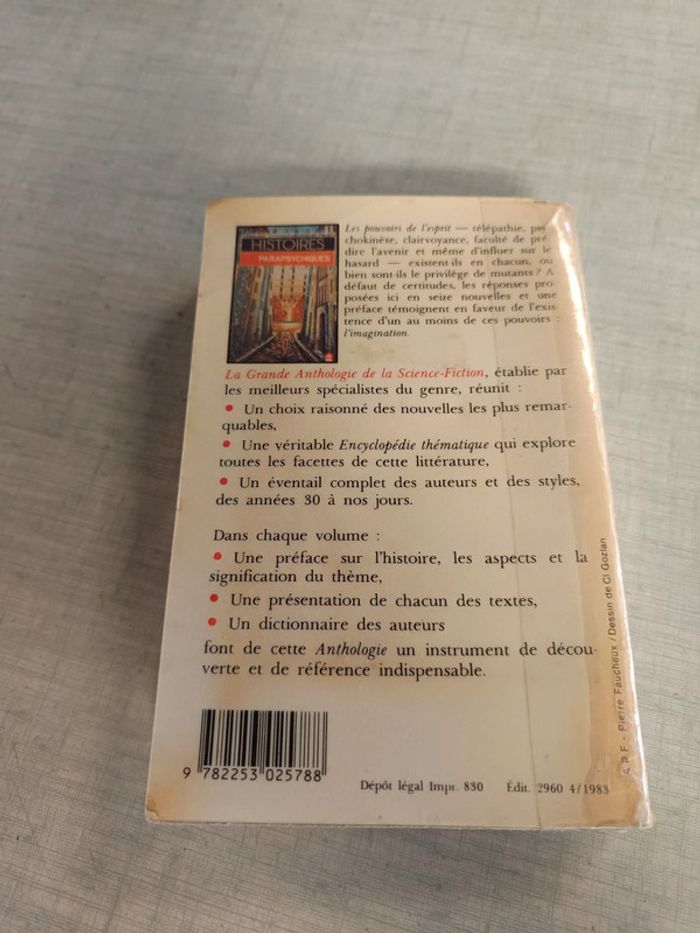 Livre histoires parapsychiques - photo numéro 2