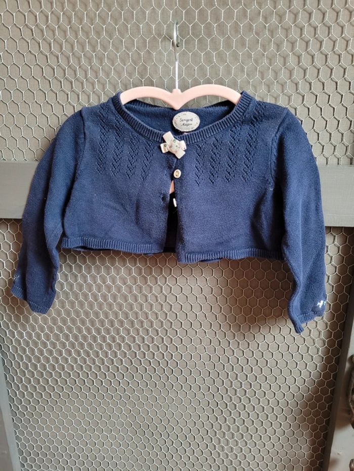 Boléro marine Sergent Major 2 ans