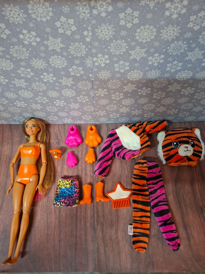 Barbie cutie reveal tigre
